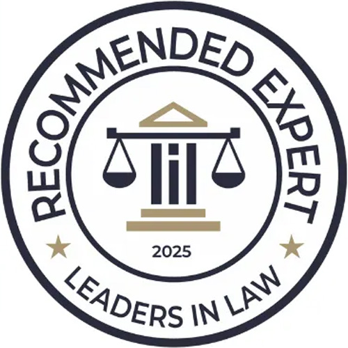 Leaders In Law Recommended Expert 2025